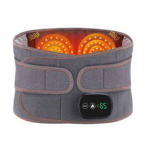 Infrared heating waist belt massager
