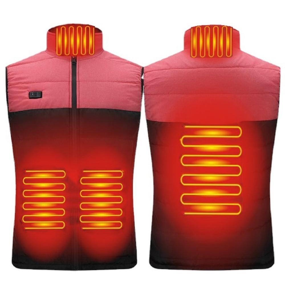 Heated vest  men & women  warm USB jacket