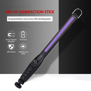 Portable UV Sanitizer Hand Wand - Disinfection Bacteria Remover