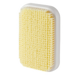 Wall mounted back scrubber for shower