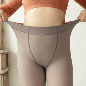 Large Thermal Fleece Lined Tights - Skin Effect