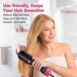 One-Step Hair Dryer Brush Volumizer Hot Air Brush Blow Dryer Brush for Straightening Curling