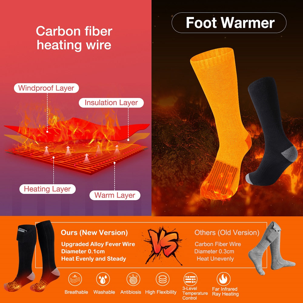 Electric Thermal Socks