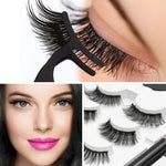 Reusable Magnetic Eyelashes and Eyeliner Kit (3 pairs)