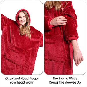 Blanket Oversized Sherpa Hoodie