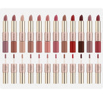 Matte Lipstick Lip Gloss Combo 12 Colors Long Wearing Moisturising Waterproof