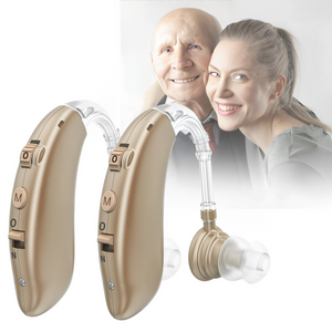 Rechargeable Digital In-Ear Hearing Aids With Noise Reduction