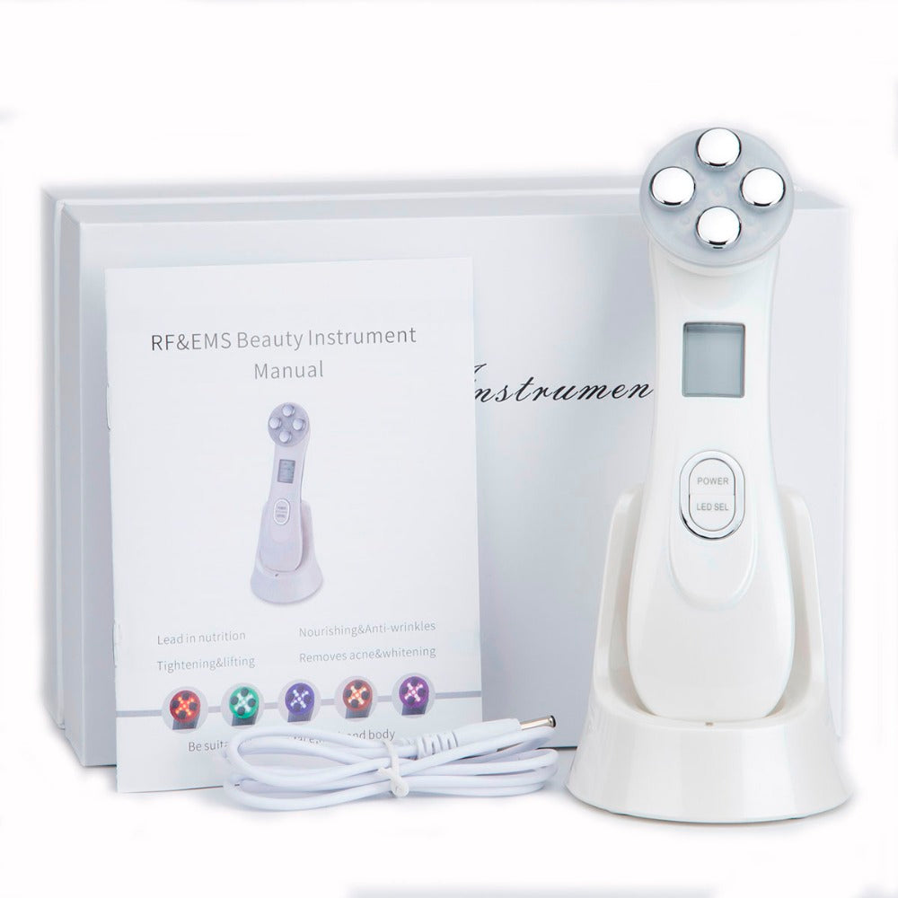 5-in-1 RF EMS LED Light Therapy For Skin Tightening