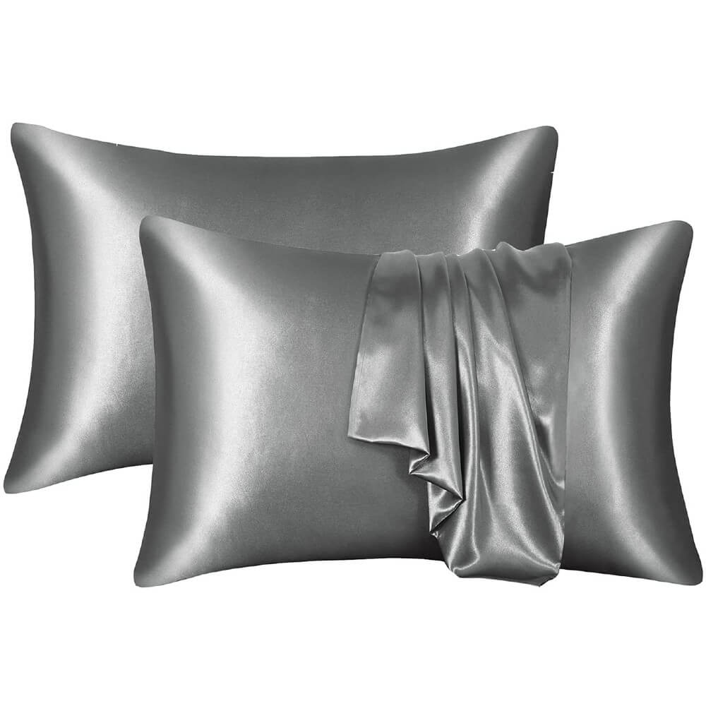 100% Mulberry Silk Pillowcase for Hair and Skin Soft Natural Real Silk Cover with Envelope Closure
