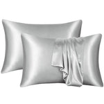 100% Mulberry Silk Pillowcase for Hair and Skin Soft Natural Real Silk Cover with Envelope Closure