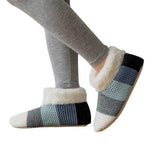 Woman Non-Slip Warm Plush Home Floor Slippers Socks